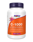 NOW Vitamin C-1000 With Rose Hips and Bioflavanoids 100 tabs