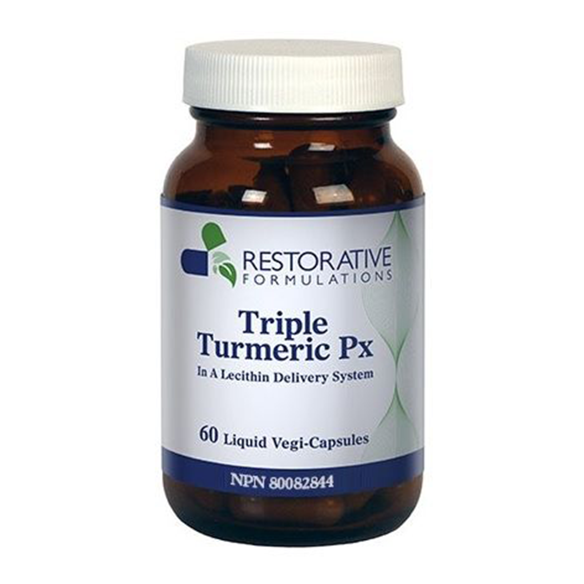 Restorative Formulations Triple Turmeric Px 60 liquid vegi-capsules