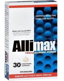 Allimax 100% Allicin 180mg 30 caps