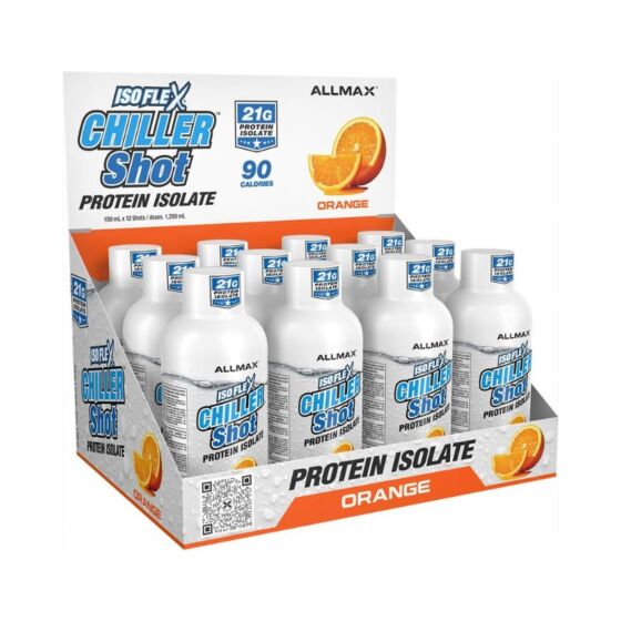Allmax Isoflex Chiller Shot Protein Isolate- Orange