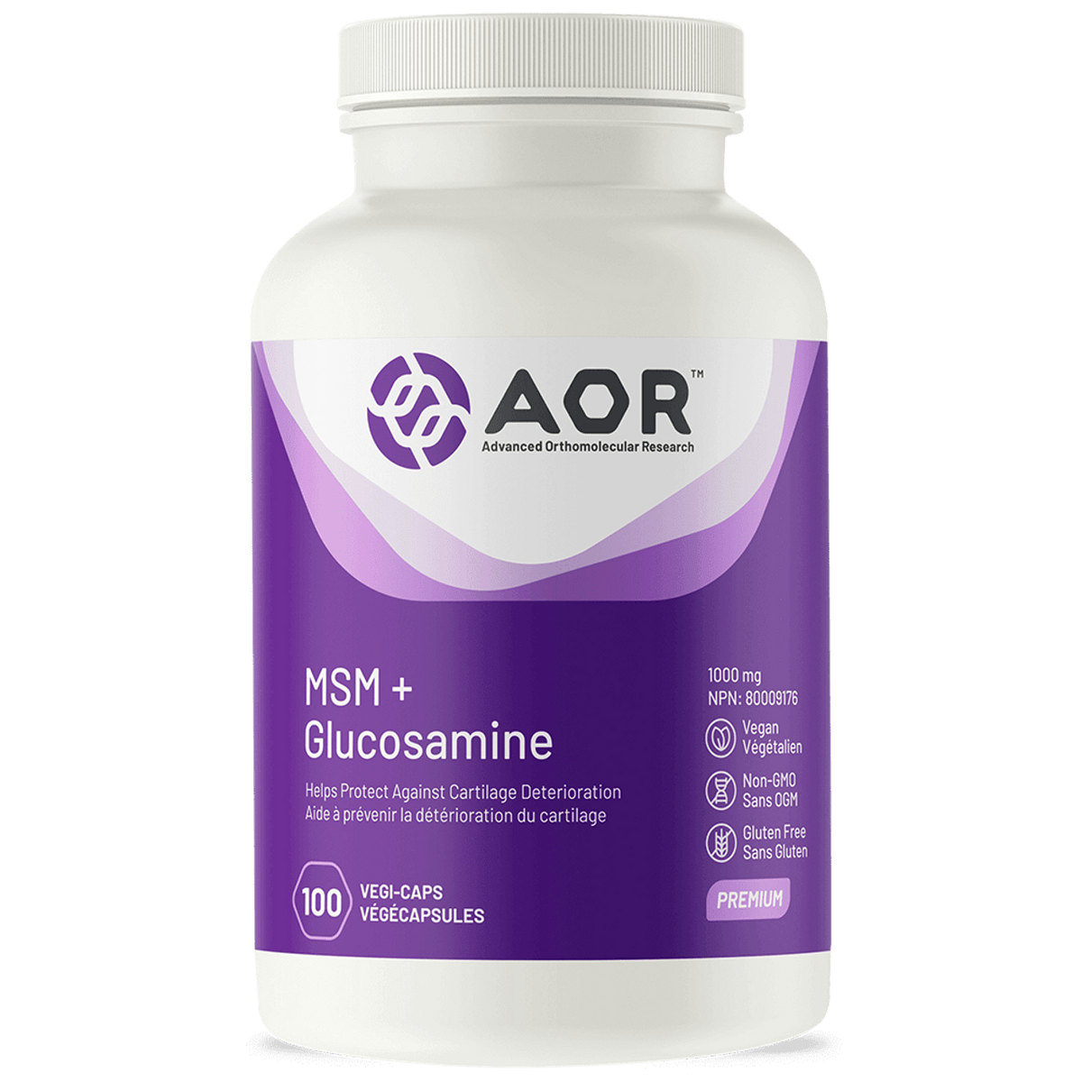AOR MSM & Glucosamine 100cap