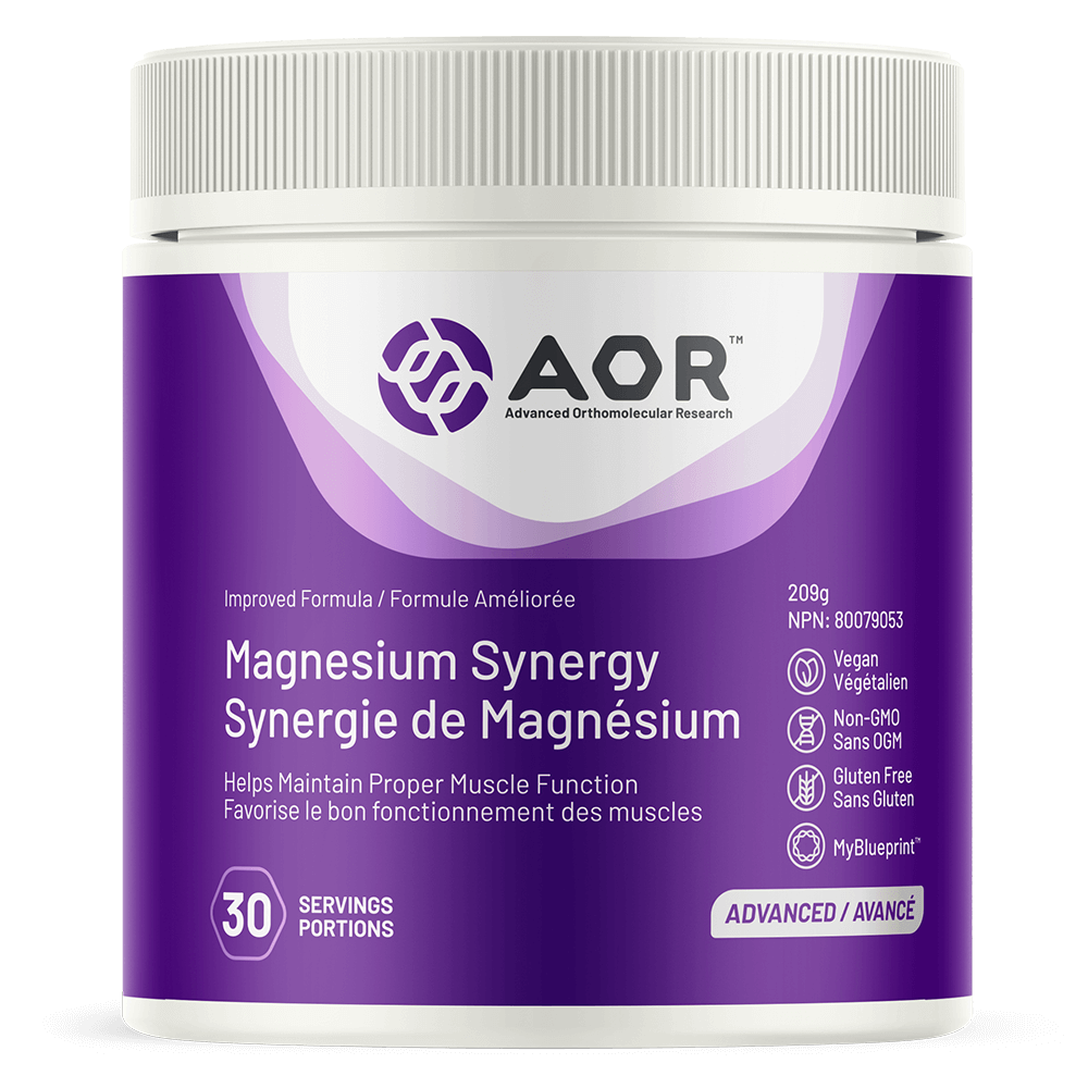 AOR Magnesium Synergy 250g (30 servings)