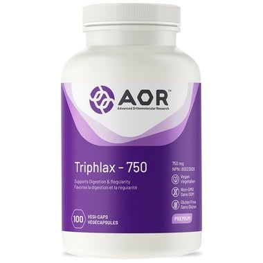 AOR Triphlax Triphala Formula 750mg 100 caps