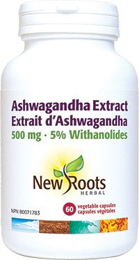 New Roots Ashwagandha 500mg 30 caps