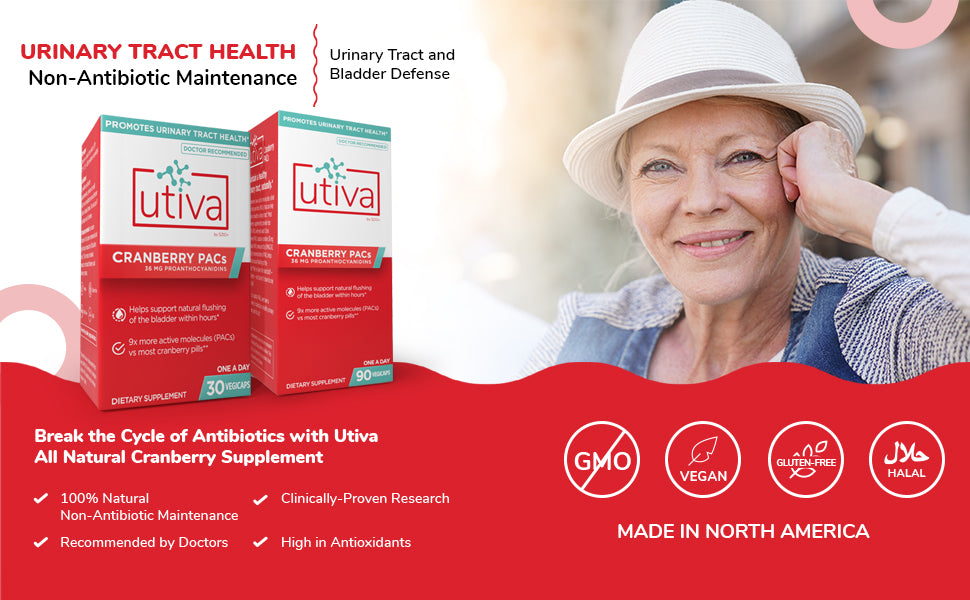 Utiva - Cranberry Pacs - 30 Vcaps