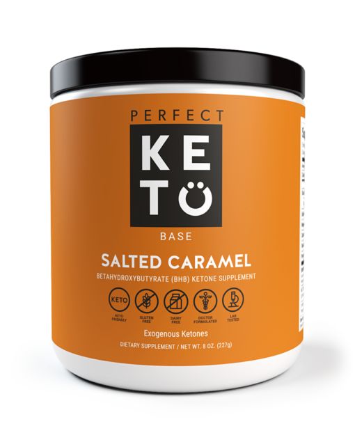 Keto Base Exogenous Ketones Salted Caramel 227g