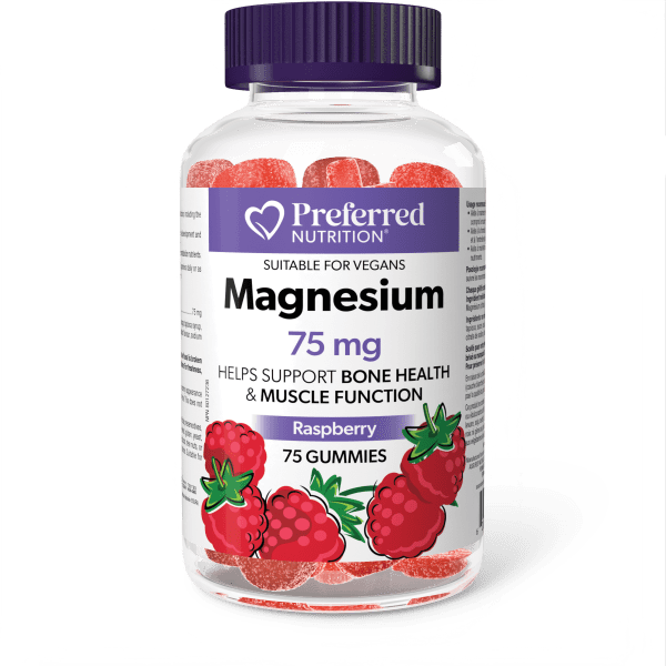 Preferred Nutrition Magnesium Citrate 75mg 75 gummies