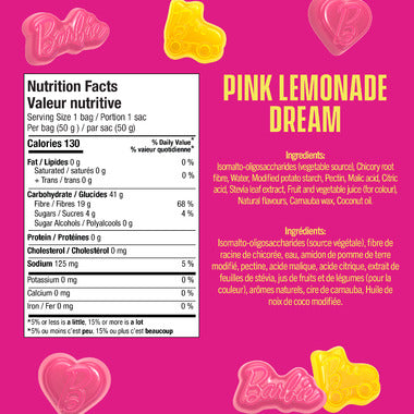 Barbie x Smart Sweets Pink Lemonade Dream 50g