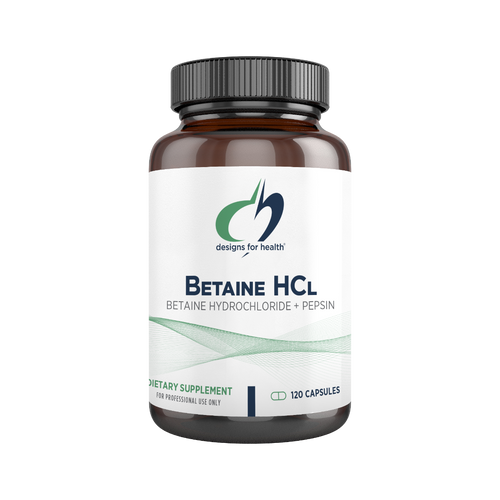 Designs for Health Betaine HCI 120 cap