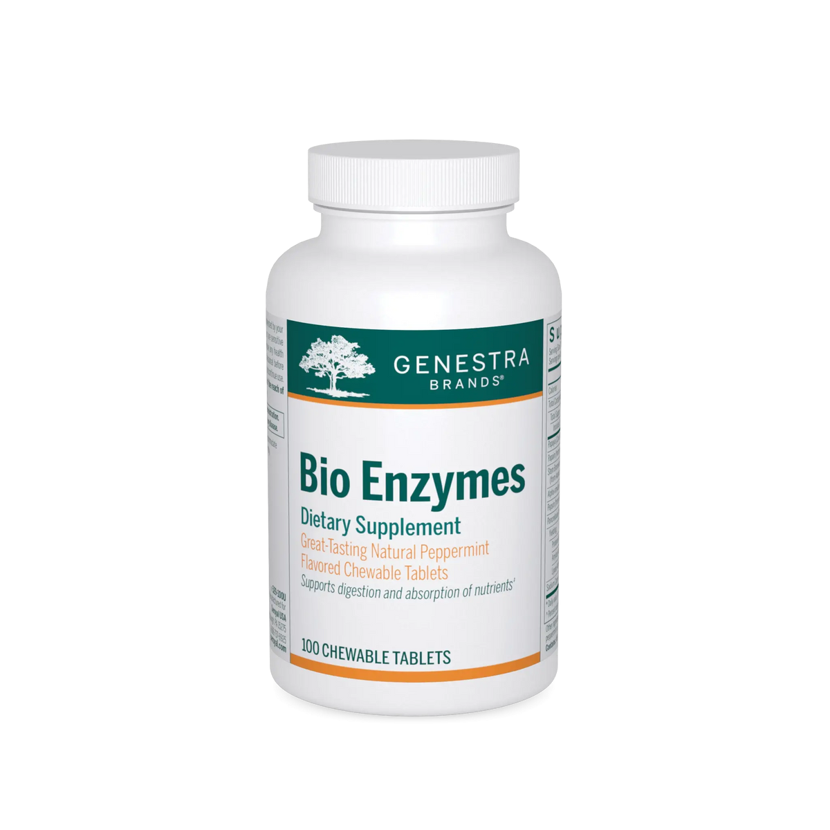 Genestra Bio Enzymes 100 Chewable Tablets