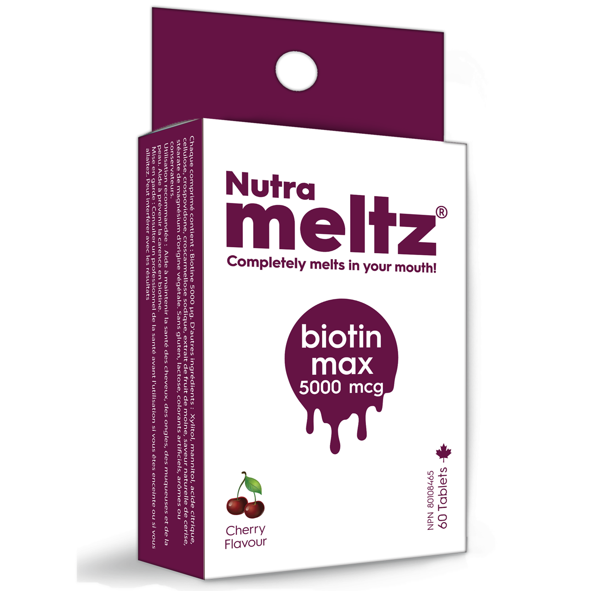 NutraMeltz Biotin Max 5000mcg