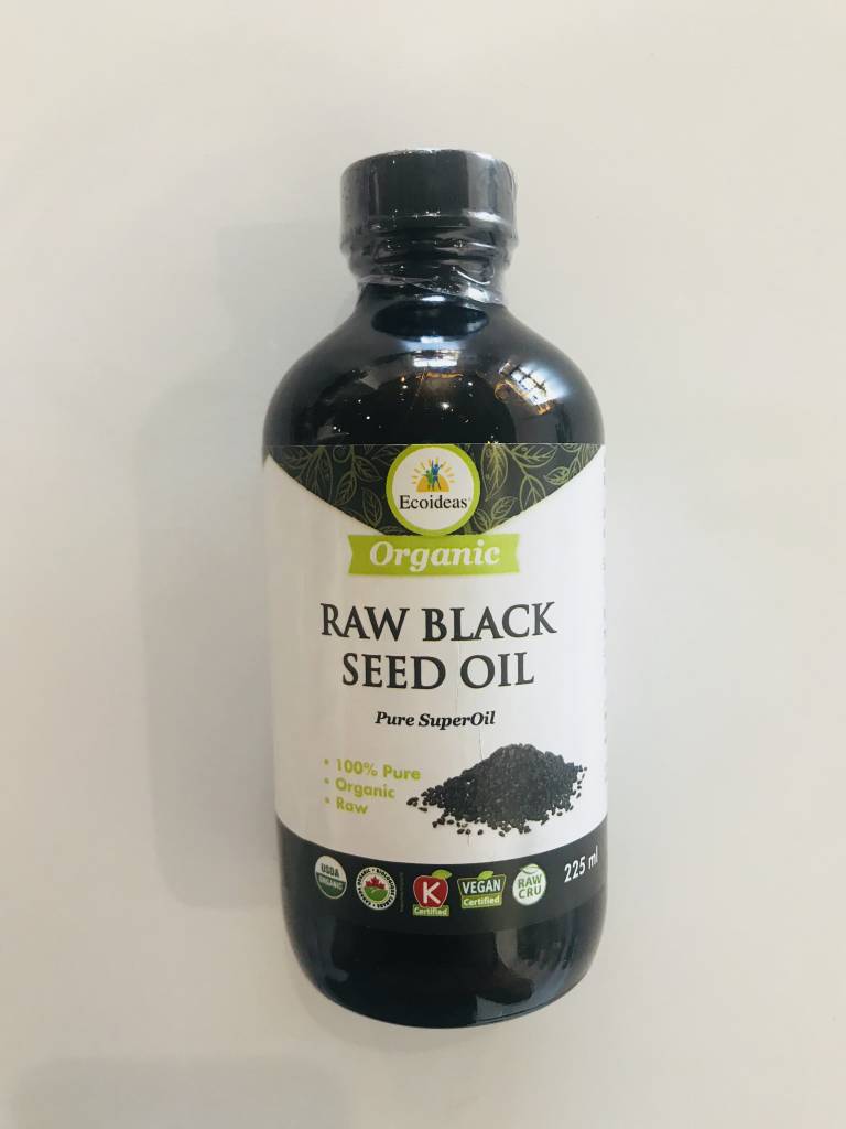 Ecoideas Raw Black Seed Oil Organic 225ml