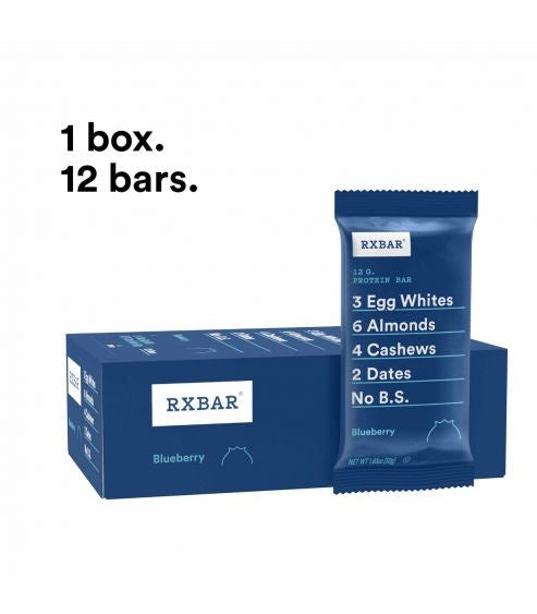 Rx Protein Bar Blueberry Box of 12