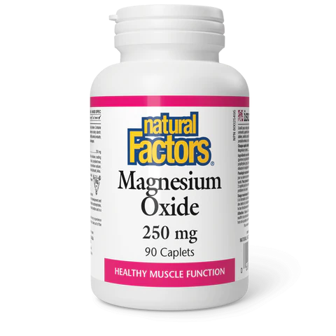 Natural Factors - Magnesium Oxide - 90caps