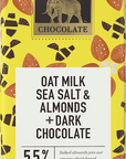 Oat Milk Sea Salt & Almonds + Dark Chocolate 55% Cacao 85g