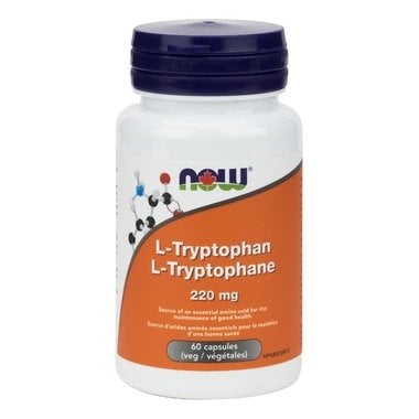 NOW L-Tryptophan 220mg 60Vcap
