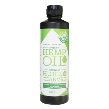 Manitoba Harvest Organic Hemp Oil Cold Pressed 500ml