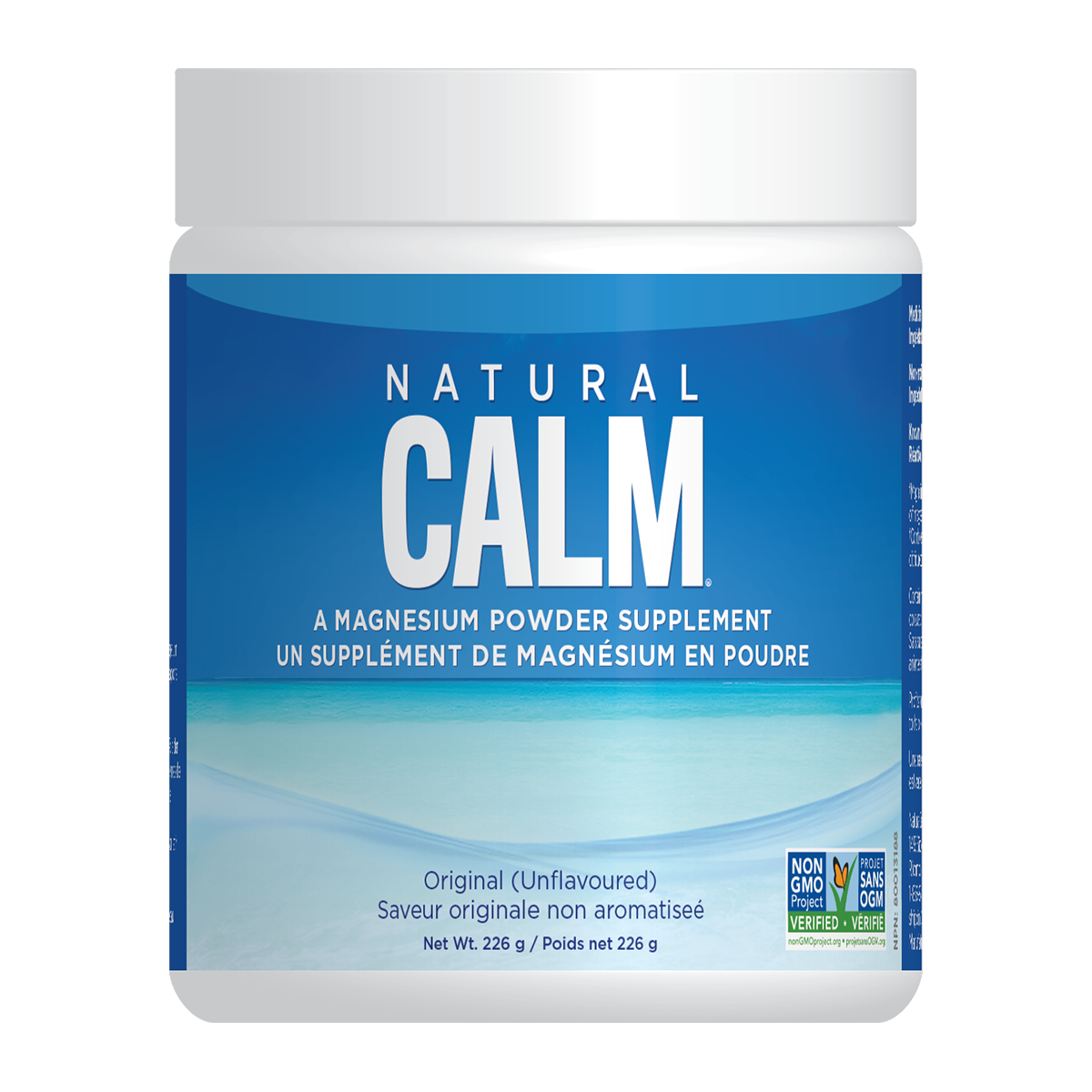 Natural Calm Magnesium Citrate Powder Original Unflavoured 8oz