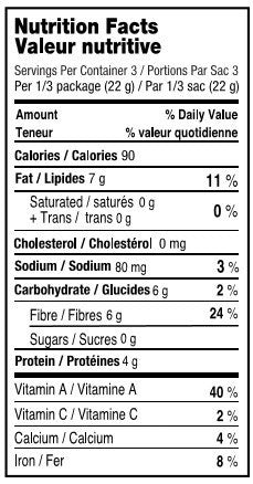 Nud Snacks Carrot Flax Cracker 66g