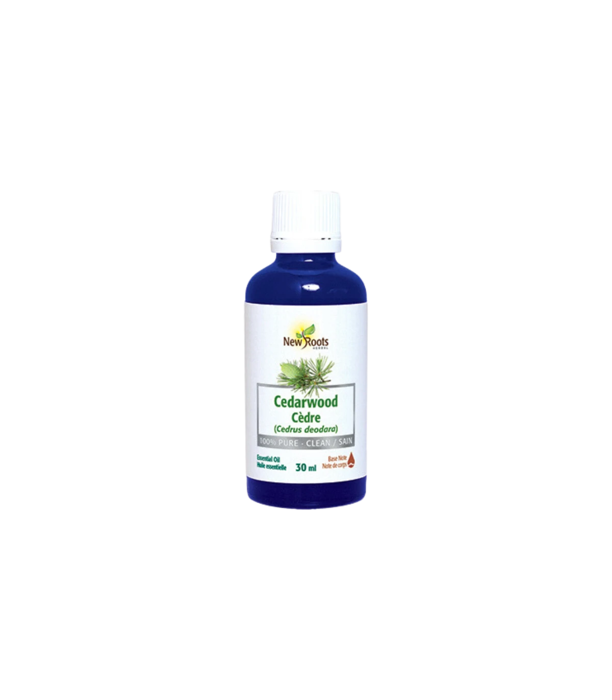 New Roots Cedarwood Essential Oil 30ml