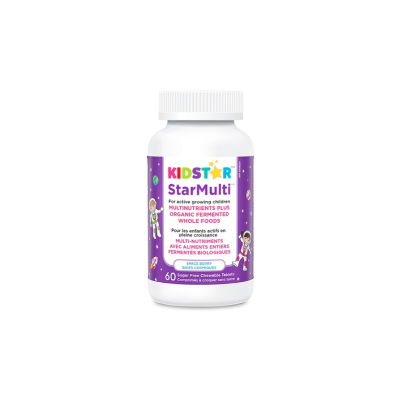 Kidstar StarMulti Pure Multi Vitamin and Minerals 60 tablets