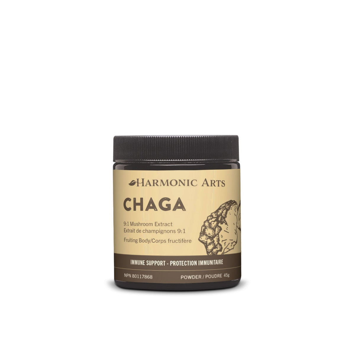 Harmonic Arts Chaga Concentrated Mushroom Powder 100g