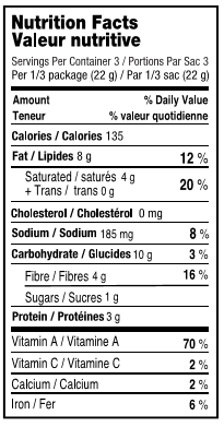 Nud Snacks Cheesy Crackers 66g