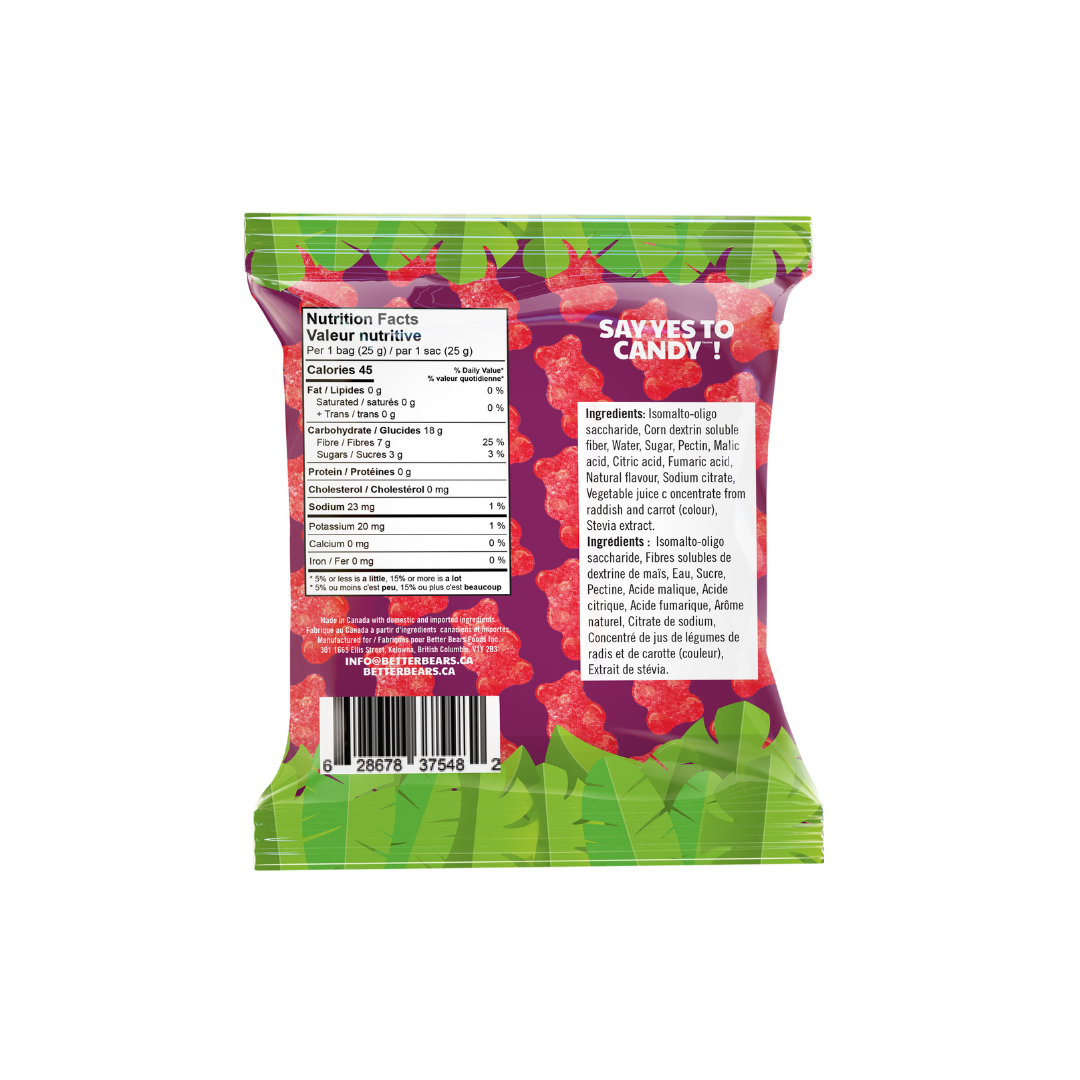 Better Bears Sour Cherry Bears 50g