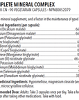 Complete Mineral Complex 90 caps