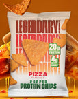 Legendary Foods - Popped Protein Chips - Pizza