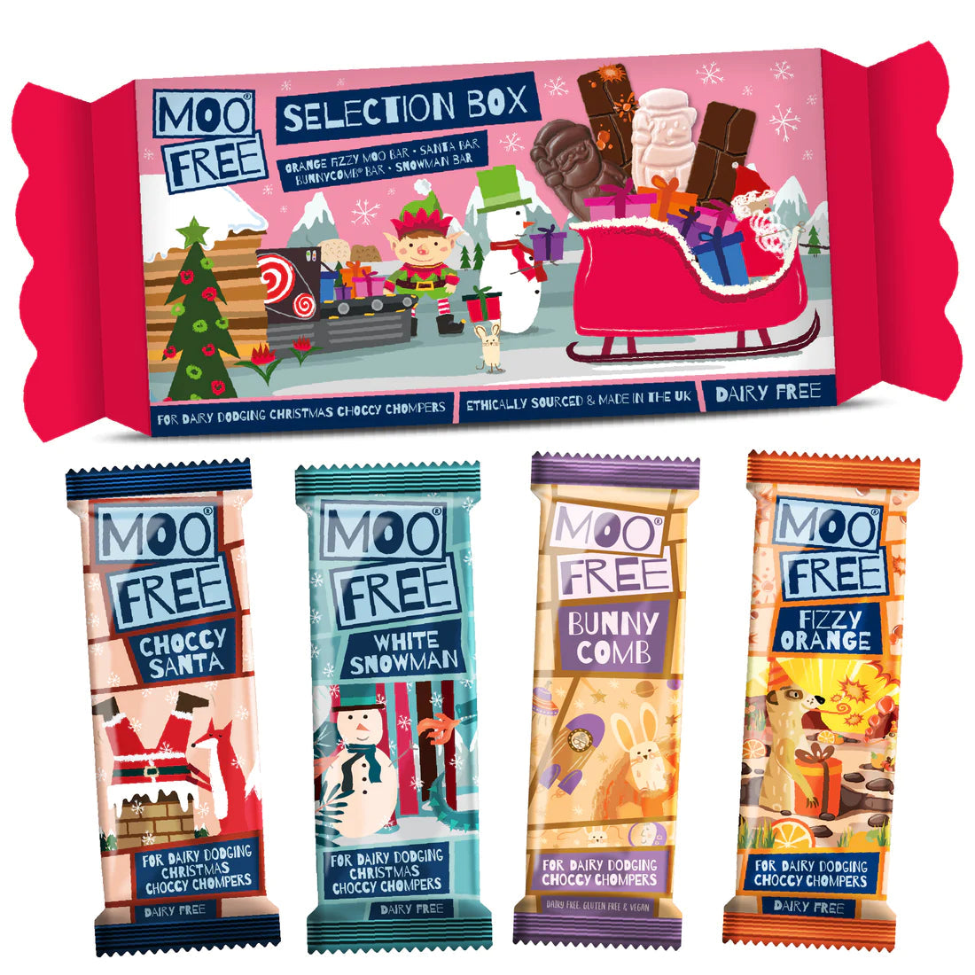 Moo Free Selection Box 80g