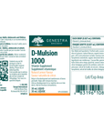 Genestra D-mulsion 1000 Lemon 30 ml