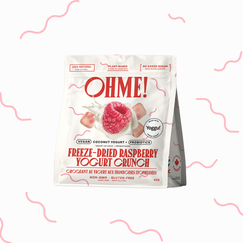 OHME! Freeze-Dried Raspberry Yogurt Crunch 42g