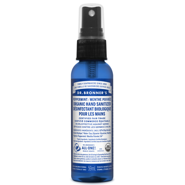 Dr Bronners Organic Hand Sanitizer Peppermint 59ml