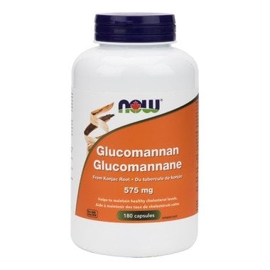 NOW Glucomannan 575mg 180caps