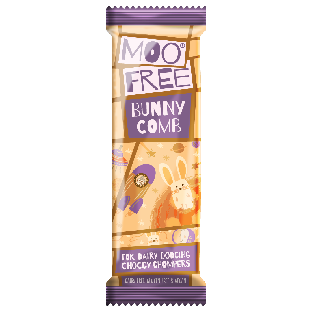 Mini Moo's - Bunny Comb Chocolate Bar - 20g
