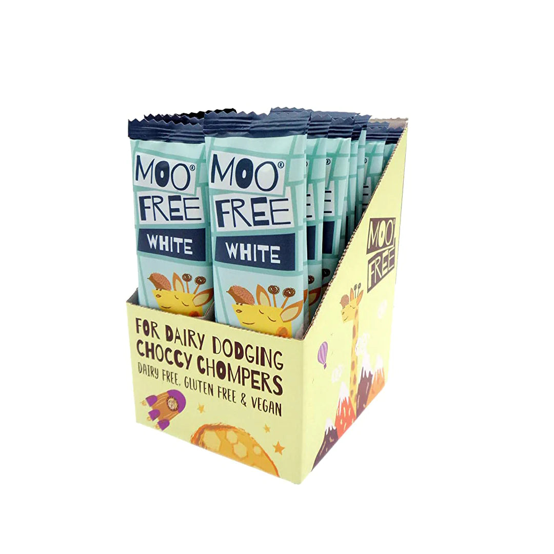 Mini Moo&#39;s White Chocolate Bar 20g