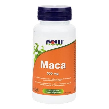 NOW Maca 500mg 100vcaps