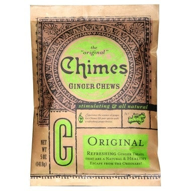 Chimes Ginger Chew Original 141g bag