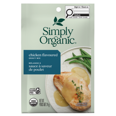 Simply Organic Chicken Flavoured Gravy Mix 24g