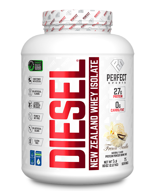 Diesel Whey Protein New Zealand Isolate- Vanilla 5lb
