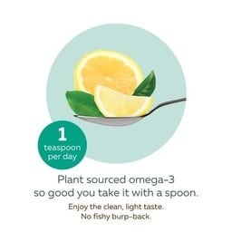 NutraVege Omega-3 Plant - Zesty Lemon 200ml