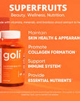 Goli - Superfruit Beauty Gummies - 60 Gummies