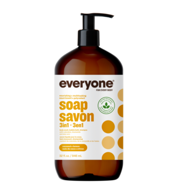 Everyone 3 in 1 Soap- Coconut + Lemon 946mL