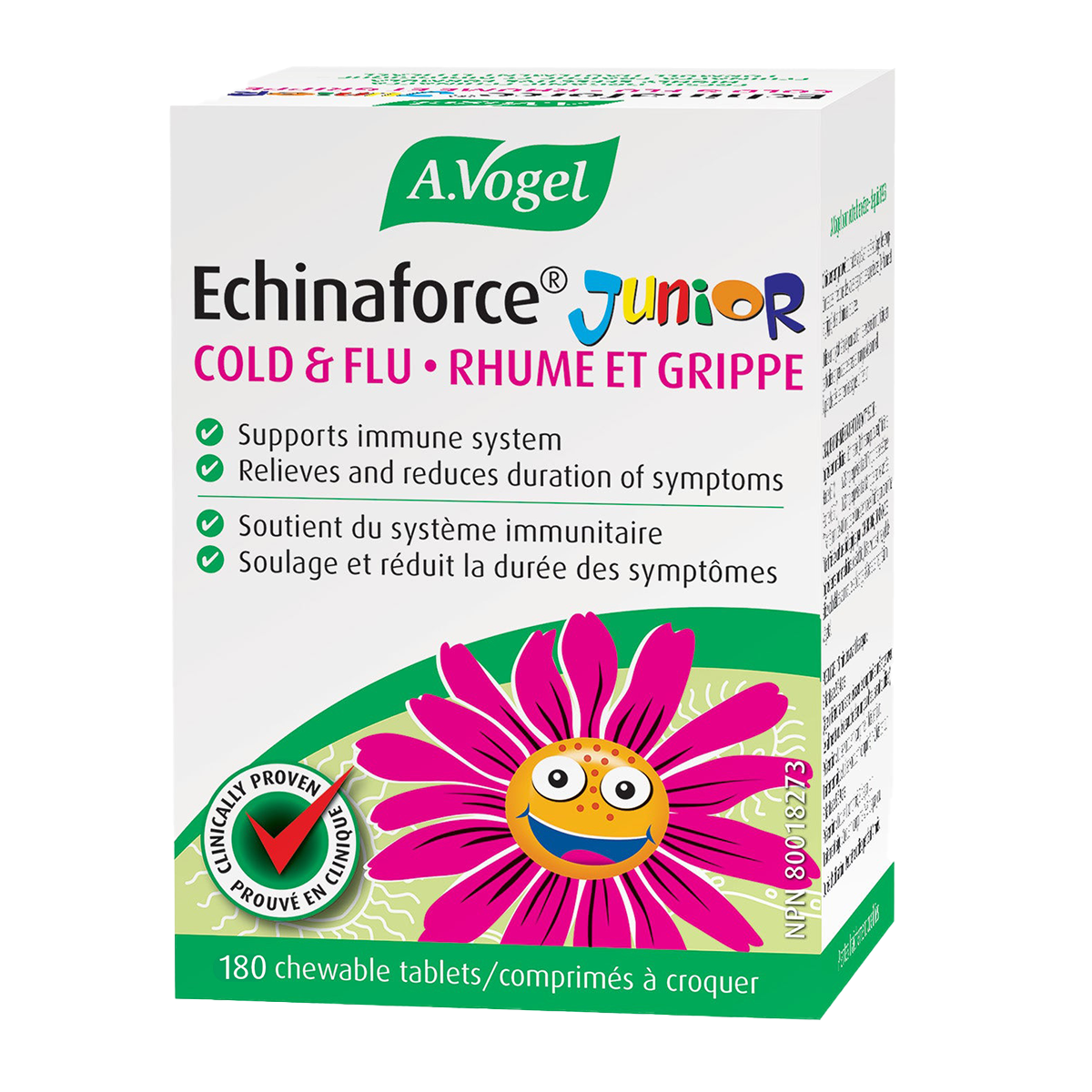 A.Vogel Echinaforce Junior Cold & Flu 180 chewables