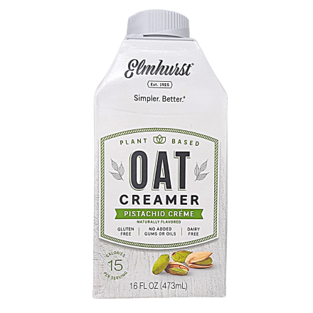 Elmhurst Oat Pistachio Creamer 473ml