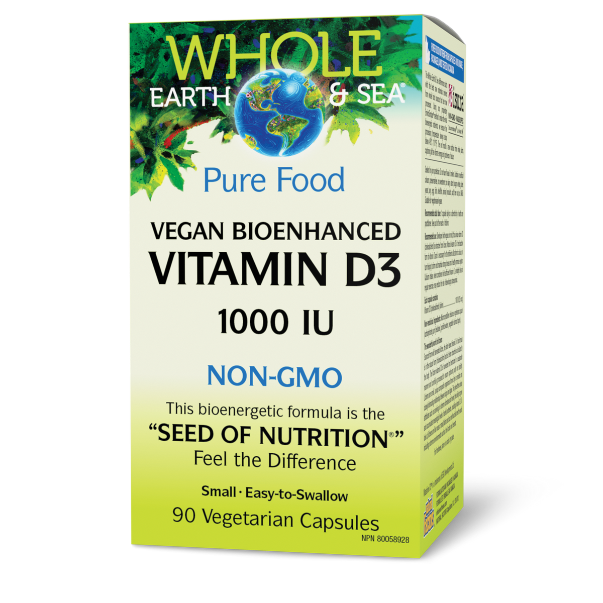 Vegan Bio enhanced Vitamin D3 1000IU 90 vegan cap