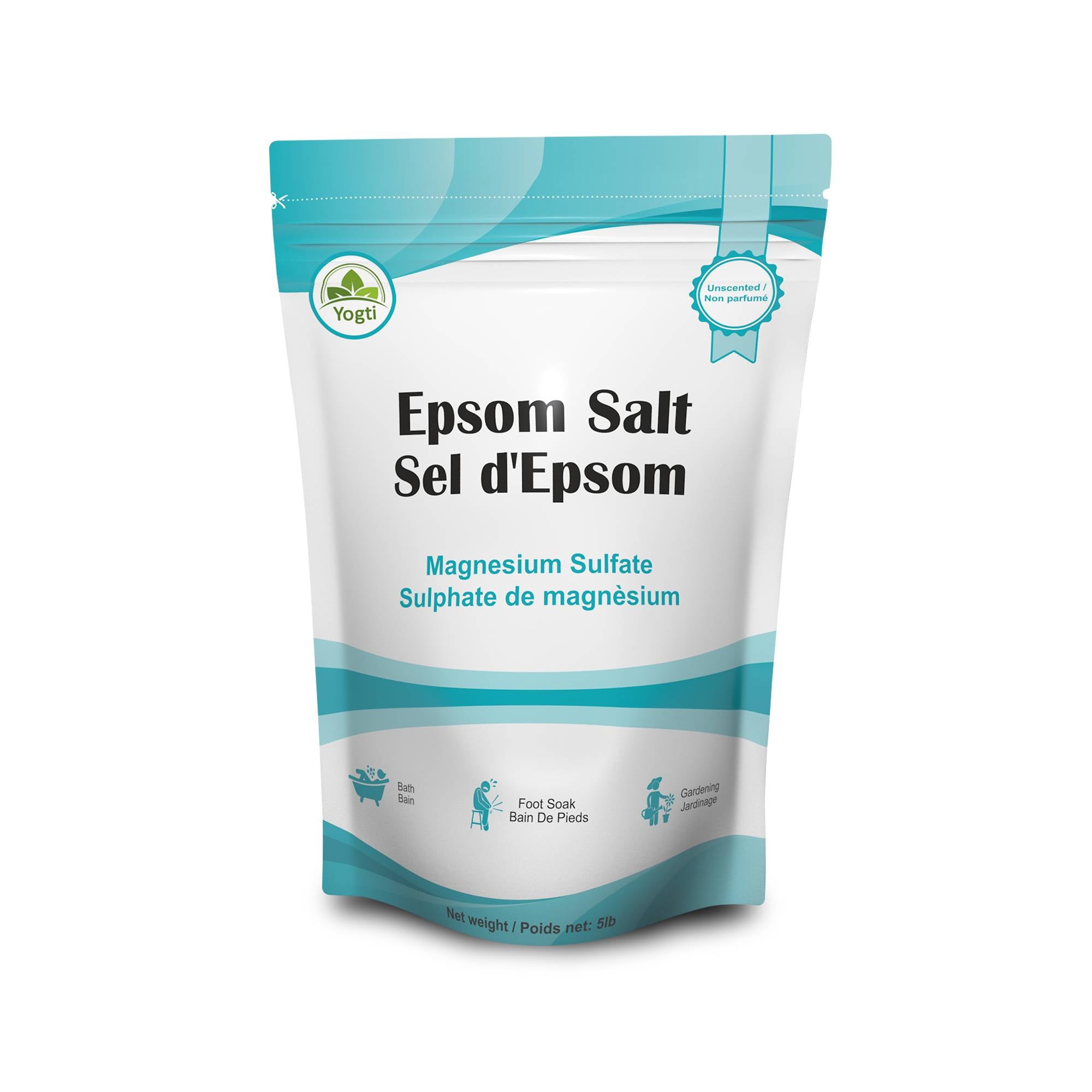 Yogti Epsom Salt Unscented 5lb