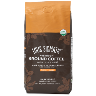 Mushroom Coffee Mix Dark Roast with Lion's Mane and Chaga 12oz