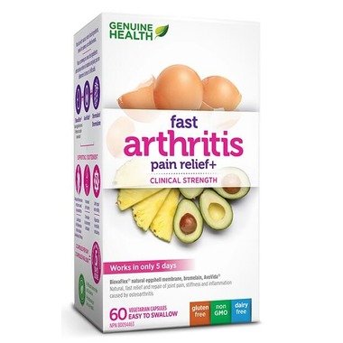 Genuine Health Fast Arthritis Pain Relief 60 caps